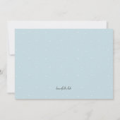 Kerststad vakantie bewegende Kaart (Achterkant)