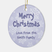 Kerststaffordshire Bull Terrier (bericht toevoegen Keramisch Ornament (Links)