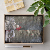 Kerststal 1 Decoupage papier (Geschenk)