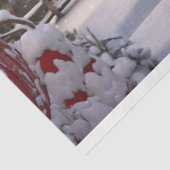 Kerststal 1 Decoupage papier (Detail)