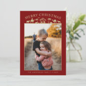 Kerststal Baby Jezus Christus Feestdagenkaart (Staand voorkant)