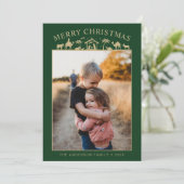 Kerststal Baby Jezus Christus Feestdagenkaart (Staand voorkant)