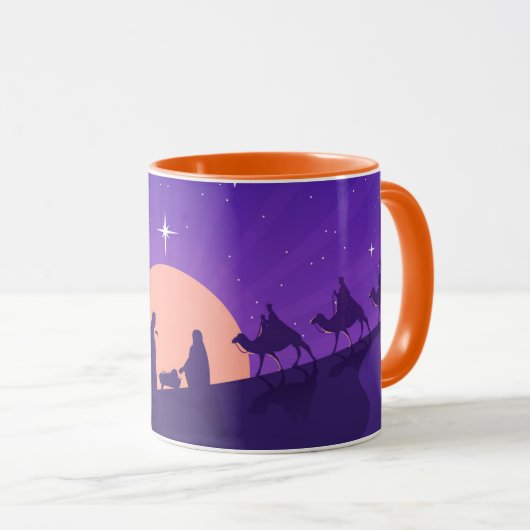 Kerststal Beker Mok (Voorkant rechts)