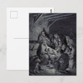 Kerststal Briefkaart (Voorkant / Achterkant)