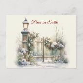kerststal briefkaart (Voorkant)