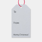 Kerststal    cadeaulabel (Achterkant)