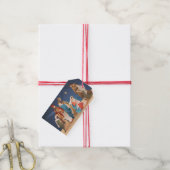 Kerststal Cadeaulabel (Met Touw)