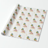 Kerststal Cadeaupapier (Uitgerold)