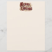 Kerststal Christelijke Briefpapier (Achterkant)