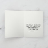 Kerststal Christelijke kerstwensen Kaart (Binnen)