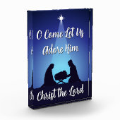 Kerststal Christus de Heer religieus Fotoblokken (Links)