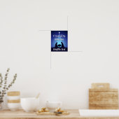Kerststal Christus de Heer religieus Poster (Keuken)