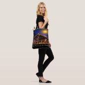 Kerststal 'De reden voor het seizoen' Tote Bag (Op model)