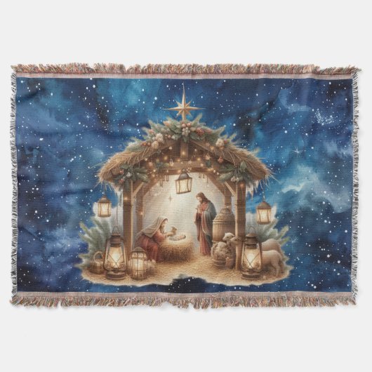 kerststal deken (Voorkant)
