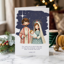 Kerststal en Bijbeltekst
