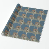 Kerststal engel Jezus christelijk Cadeaupapier (Uitgerold)