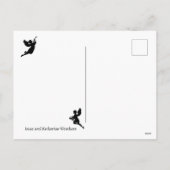  kerststal feestdagenkaart (Achterkant)