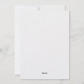 Kerststal Feestdagenkaart (Achterkant)