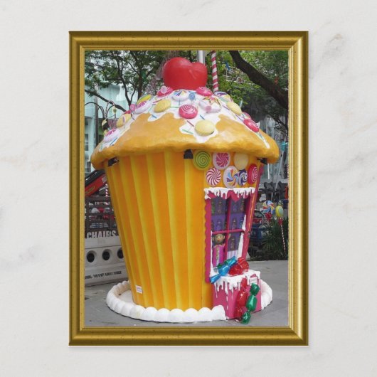 kerststal feestdagenkaart (Voorkant)