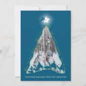 Kerststal Foto Kaart (Voorkant)
