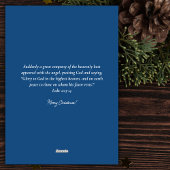 Kerststal Geboorte Ster van Bethlehem Bijbelvers Feestdagenkaart