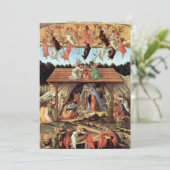 Kerststal, Geboorte van Christus door Botticelli (Staand voorkant)