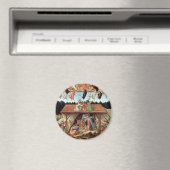 Kerststal, Geboorte van Christus door Botticelli Magneet (Insitu (Vaatwasser))