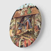 Kerststal, Geboorte van Christus van Botticelli Grote Klok (Hoek)