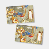Kerststal Geboorte van Jezus Badge (Voor- en achterkant)