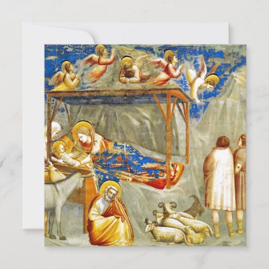 Kerststal Geboorte van Jezus  Kaart (Voorkant)