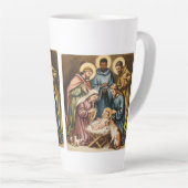 Kerststal geboorte van Jezus Latte Mok (Rechterhoek)