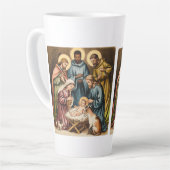 Kerststal geboorte van Jezus Latte Mok (Linkerhoek)