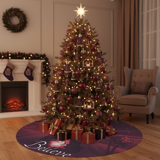 Kerststal Geloven Kerstboom Rok