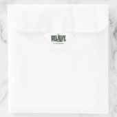 Kerststal geloven ster sticker (Tas)