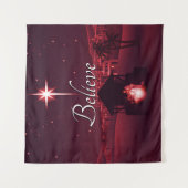 Kerststal Geloven Wandkleed (Voorkant)