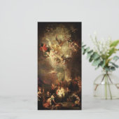 Kerststal Geschenken voor Kerstmis Feestdagenkaart (Staand voorkant)