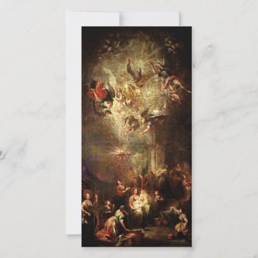 Kerststal Geschenken voor Kerstmis Feestdagenkaart (Voorkant)