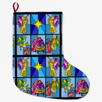 Kerststal  grote kerstsok