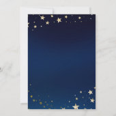 Kerststal Heilige Nacht kerstdinermenu Kaart (Achterkant)