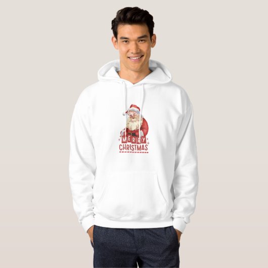 kerststal hoodie (Voorkant volledig)