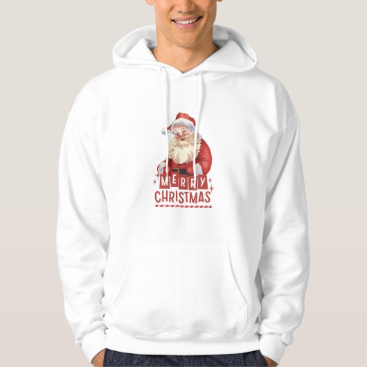 kerststal hoodie (Voorkant)