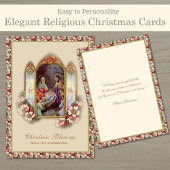 Kerststal Jezus Maria Joseph Bloemen Kaart