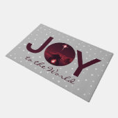Kerststal Joy to the World Deurmat (Schuin)