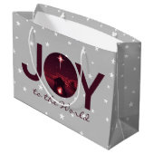 Kerststal 'Joy to the World' Groot Cadeauzakje (Achterkant Gekanteld)