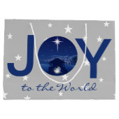 Kerststal 'Joy to the World' Groot Cadeauzakje (Achterkant)