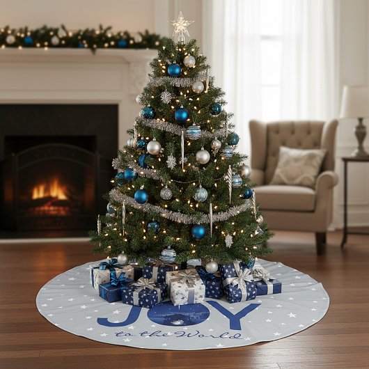 Kerststal 'Joy to the World' Kerstboom Rok