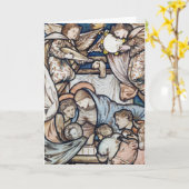 Kerststal Kaart (Gele Bloem)