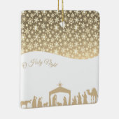 Kerststal Keramisch Ornament (Rechts)
