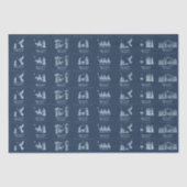 Kerststal Kerst Tissue Papier (Voorkant)