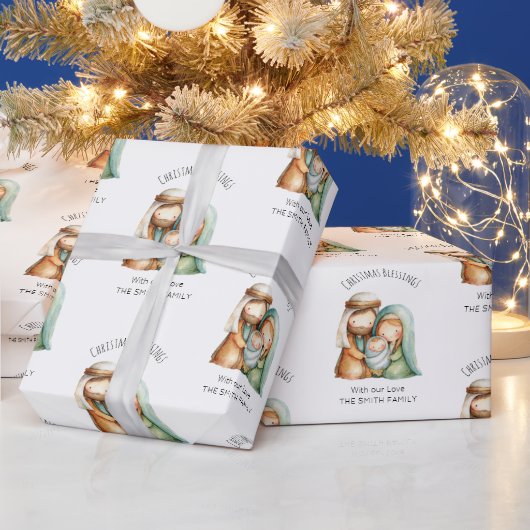 Kerststal Kerstcadeau Verpakkings Papier (Feestdagen)
